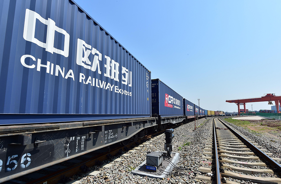 中欧班列枢纽物流智能卡口